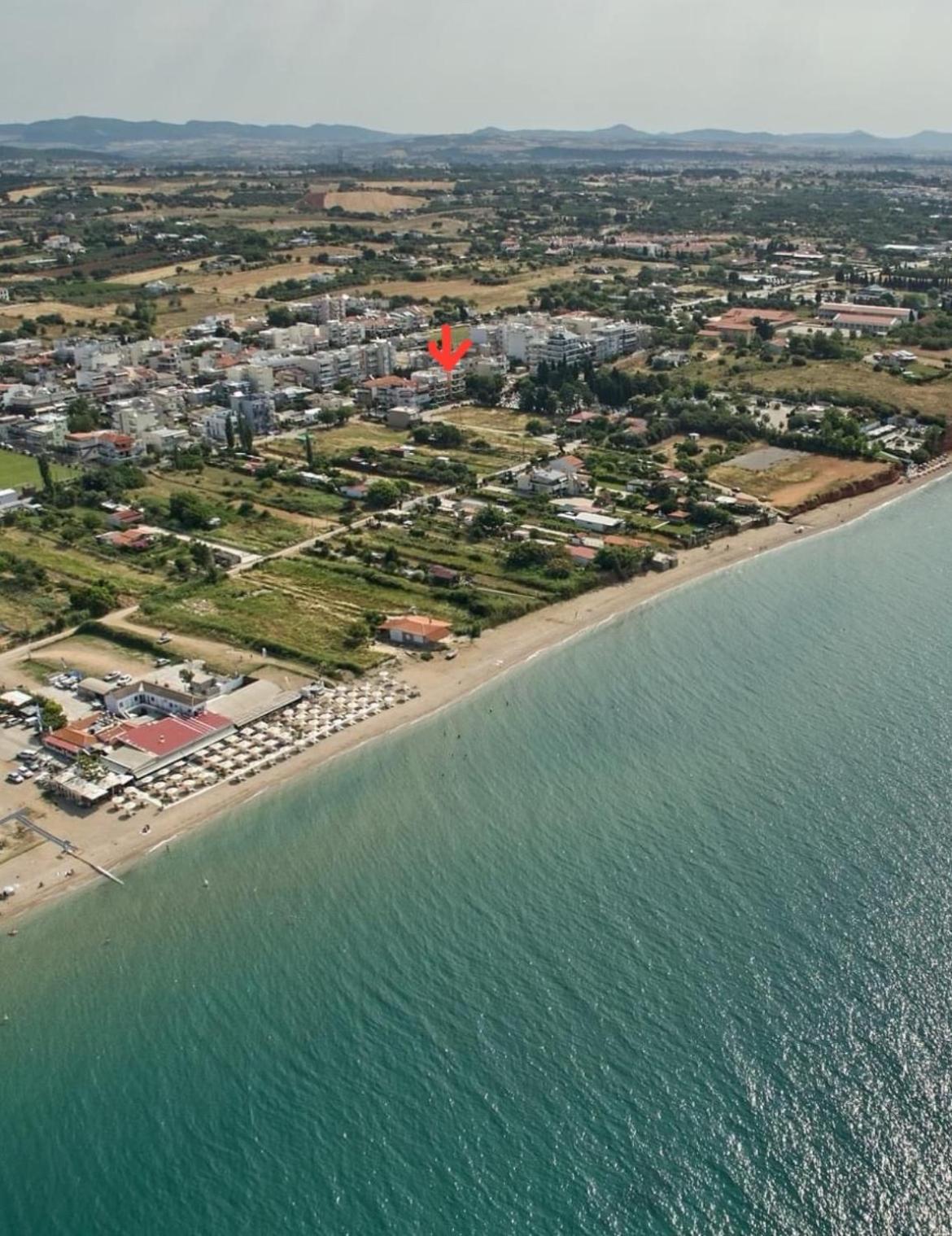Studio Στην Νέα Χιλή Με Θέα Στην Θάλασσα Néa Khilí エクステリア 写真